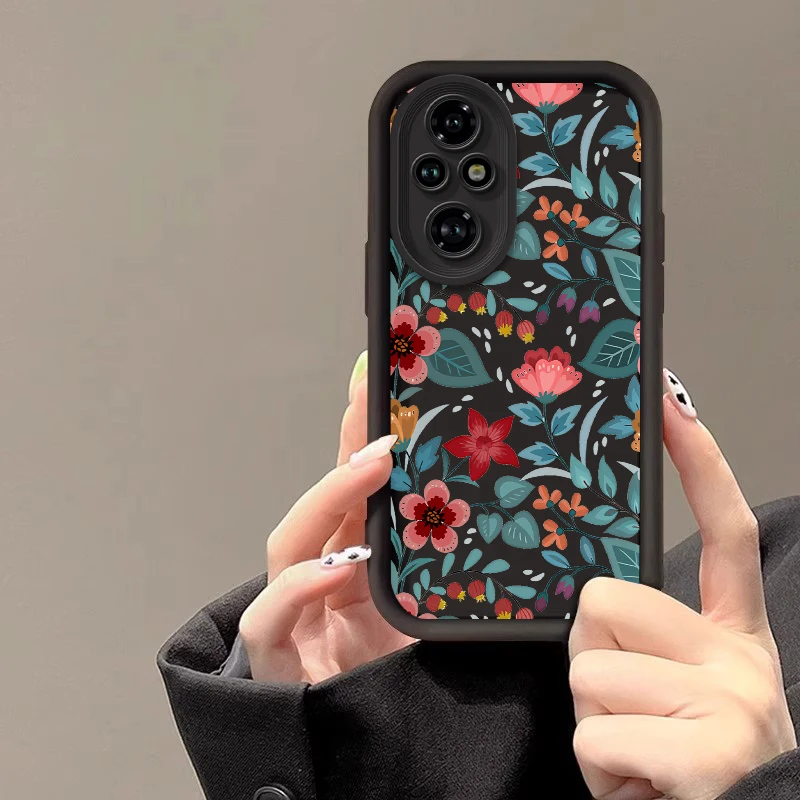 200 Red Flower New Sky Eye Phone Case For Honor 200 200Lite 50Pro 50 X40GT X7A X50i X8A X40i 90Lite 50SE X9A X30 9XPro X8 Cover