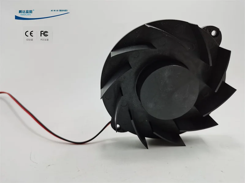 Pengda Blueprint 93mm round Turbine Bracket Induction Cooker 12v0.22a Exhaust 89 100 Hole Spacing Cooling Fan