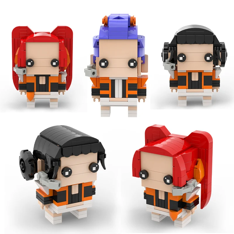 

Фигурки героев Hot Demones Witch Hunter, строительные блоки, Зия Мира Руми, версия Q, собранная игрушка, подарок на день рождения, Рождество и праздник