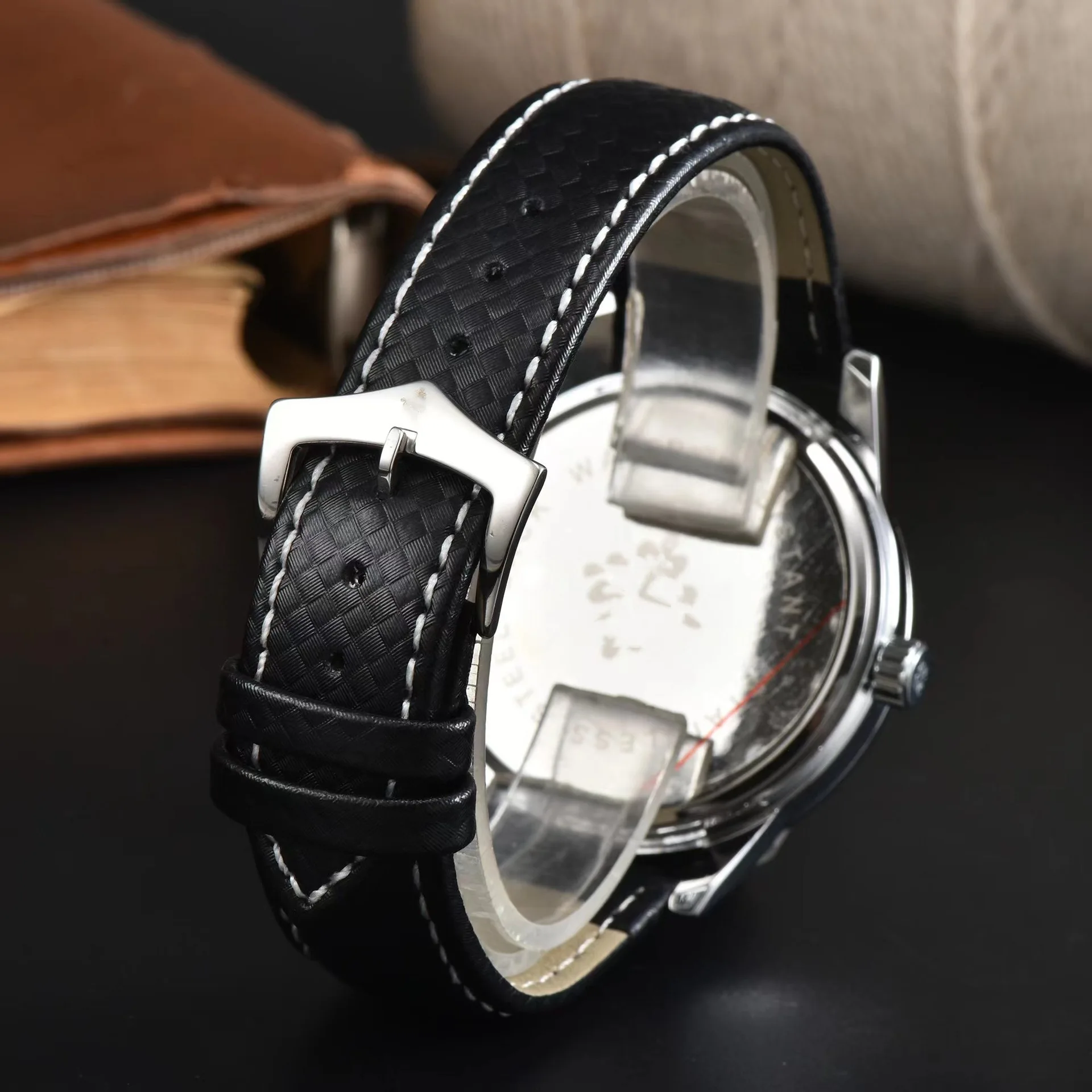 남성용 자동 기계식 시계 38mm 슈퍼 루미너스 PT5000 ST2130 고정밀 럭셔리 사파이어 손목시계 읽기 쉽습니다.