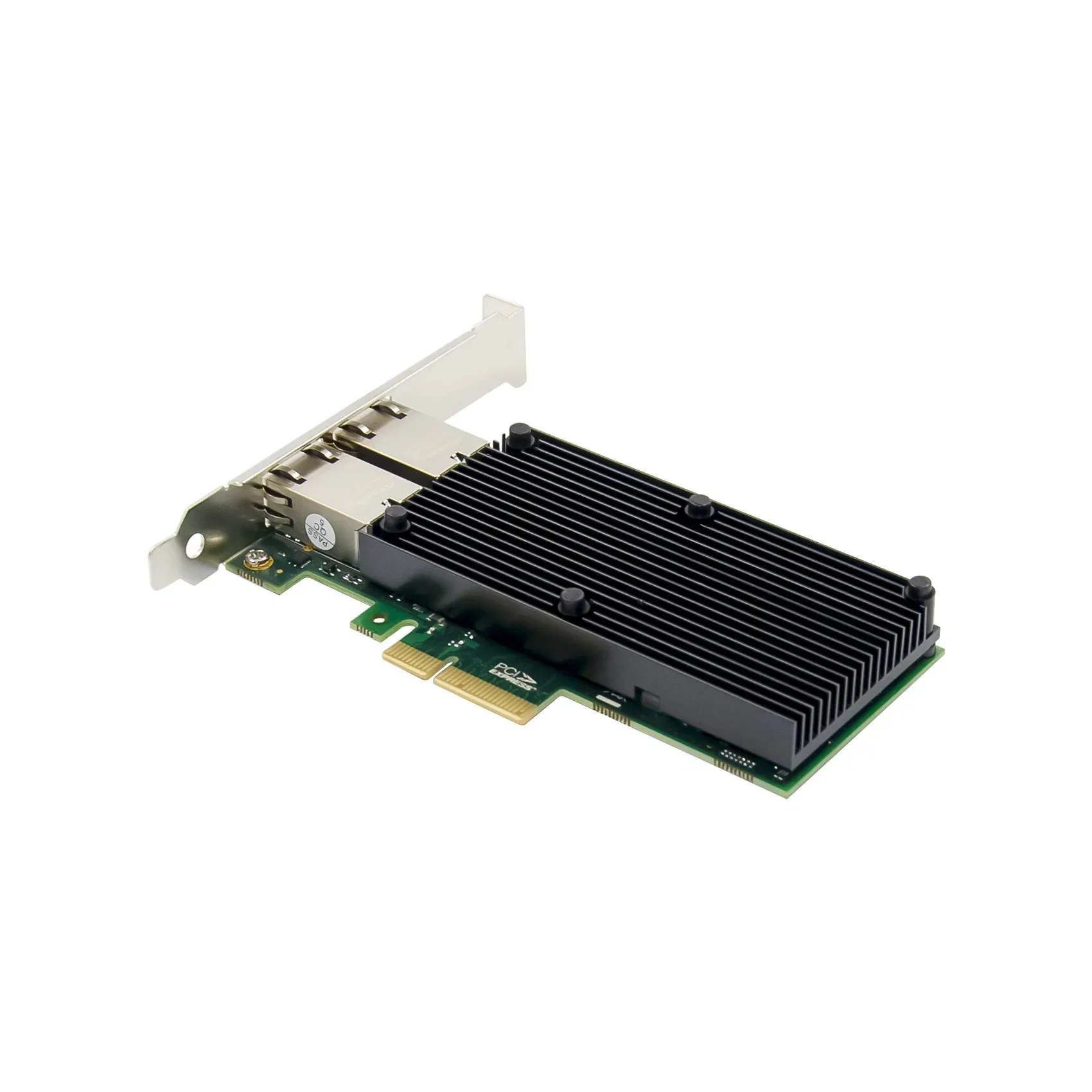 X550-T2 PCIE3.0X4 منفذ كهربائي مزدوج 5G RJ45 جيجابت محول الشبكة