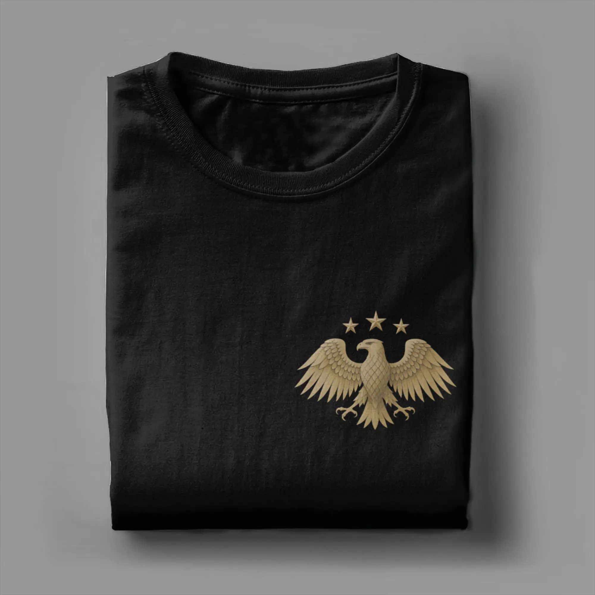 Proud Syrian  T Shirt Summer Eagle Syria Novelty T-Shirts Man 100% Cotton Round Neck Oversized Clothes Short Sleeves Funny Tops