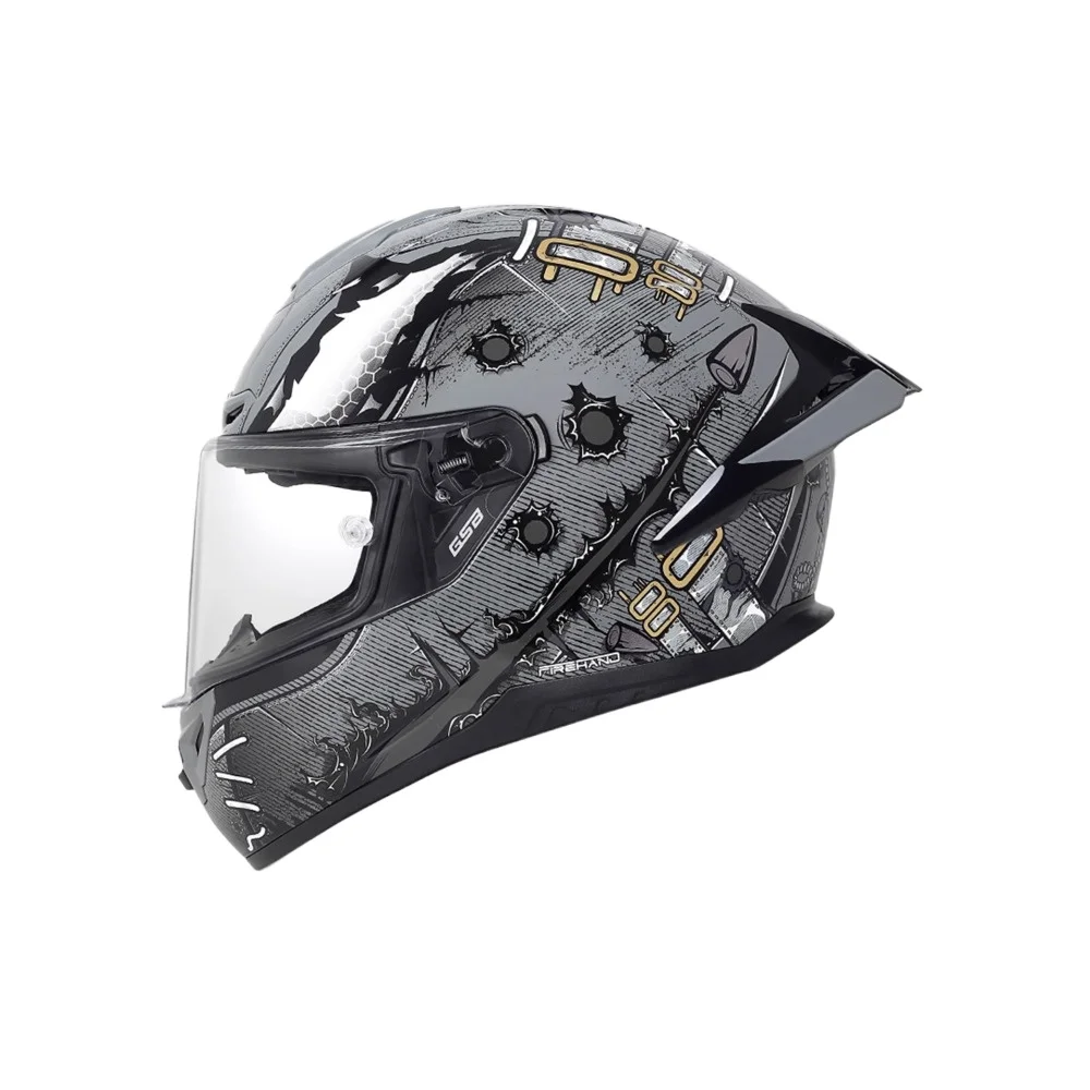 

Big tail motorcycle helmet retro locomotive full helmet