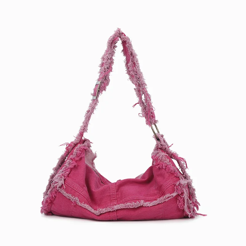 Denim Women Underarm Shopper Totes Large Capacity Designer Hobo Shoulder Bag Luxury Women's Handbag Crossbody Bag