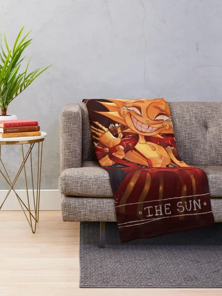 The Sun (Sundrop Tarot Card) Throw Blanket for babies Decorative Beds Blankets