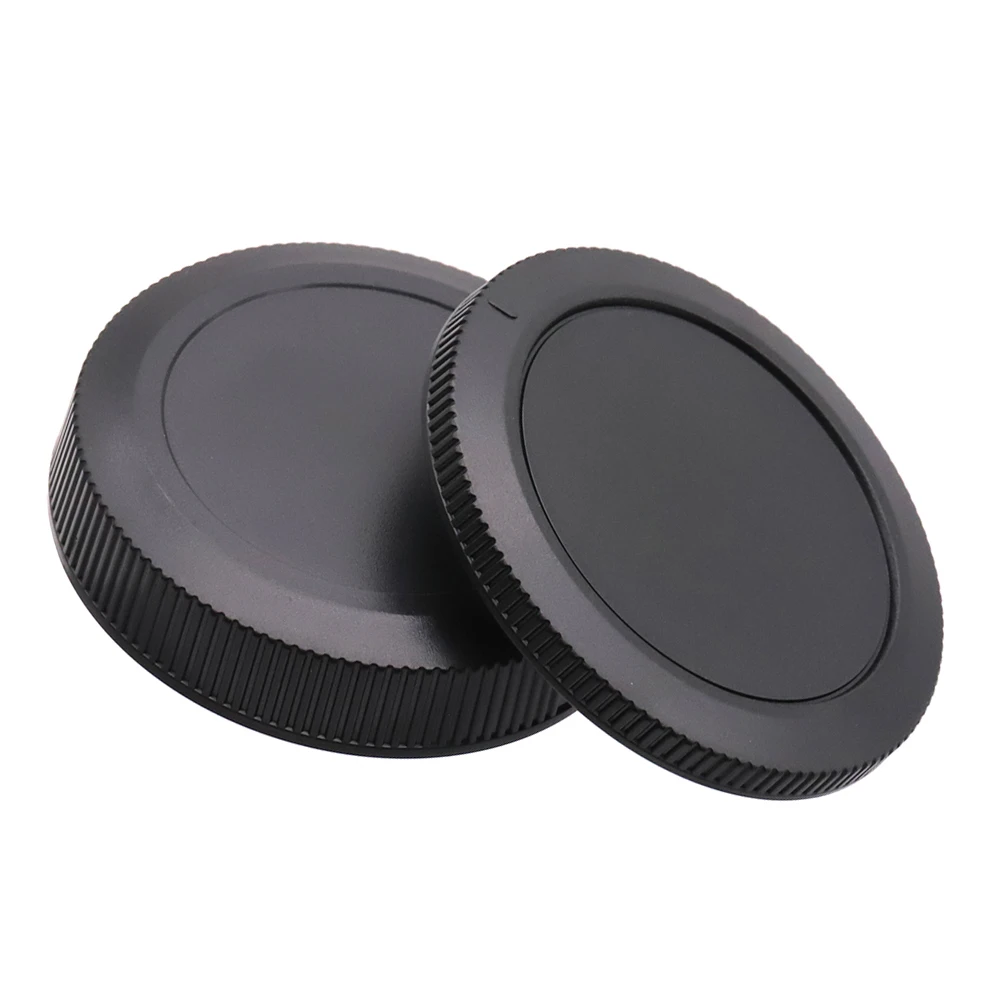 4PCS RF Mount Camera Body Cap + Rear Lens Cap Set For Canon EOS R50V R RP Ra R3 R5 R5c R6 Mark II R7 R8 R10 R50 R100