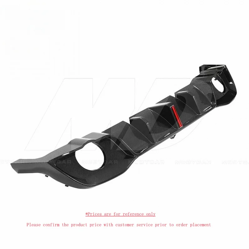 Dry Carbon Fiber Rear Diffuser for 2021-2022 Vw Golf 8 Gti R-Line