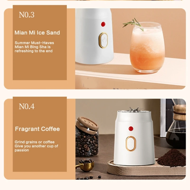 Портативные блендеры, соковыжималка, миксеры для фруктов, 450 мл, USB аккумуляторная соковыжималка для смузи, дропшиппинг