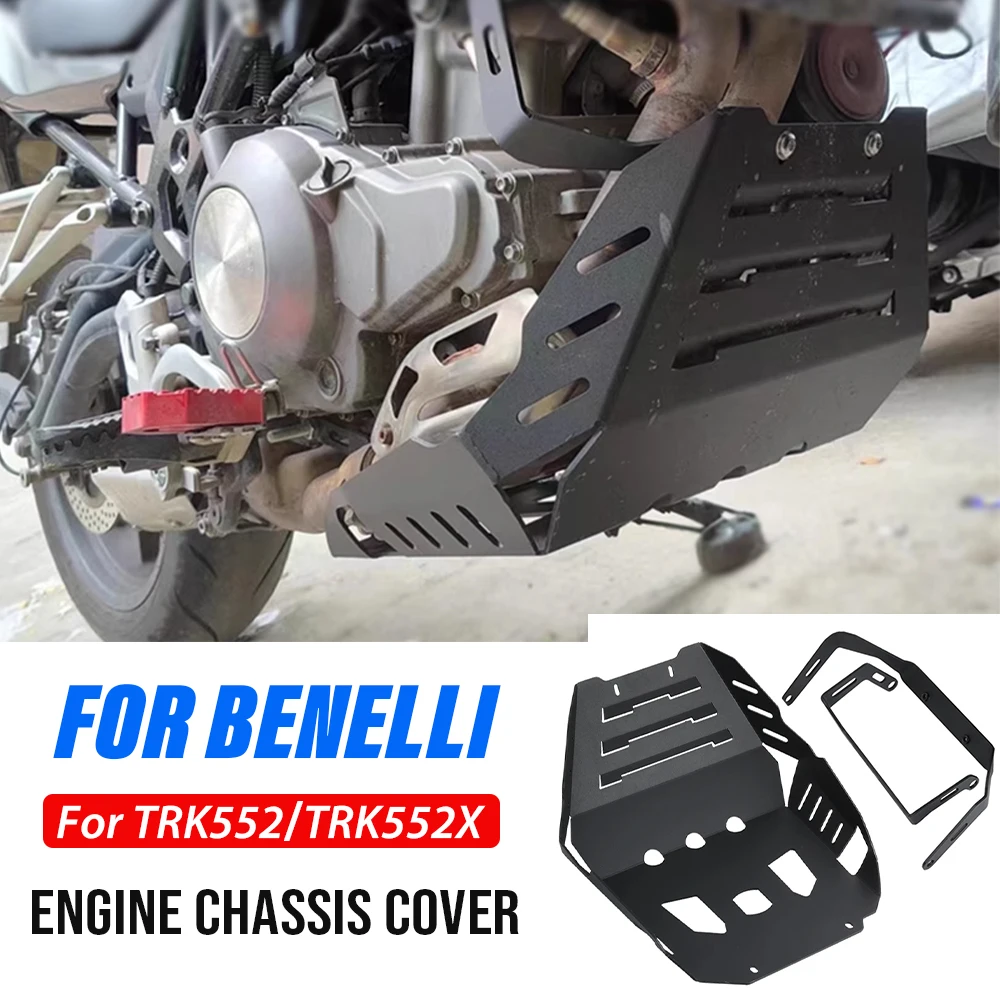

Engine Protection Cover For Benelli TRK552 TRK552X TRK 552X 552 X Accessories Chassis Under Guard Skid Plate Belly Pan Protector