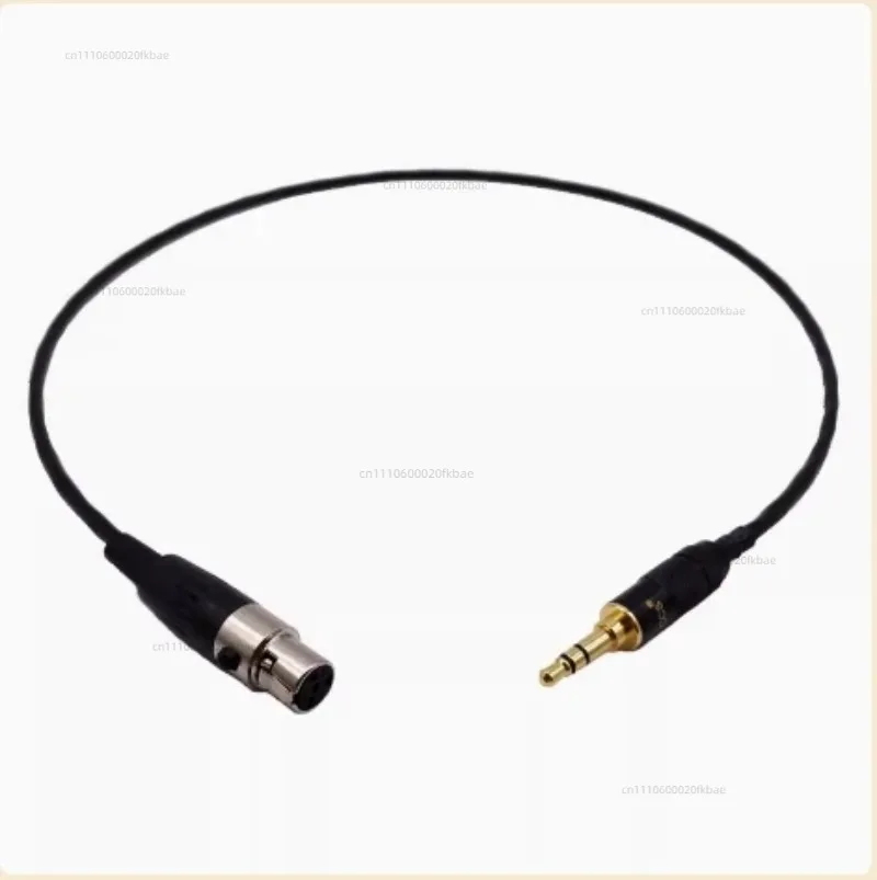 HIFI 3.5mm to Mini 4pin XLR Female Earphone Audio Cable