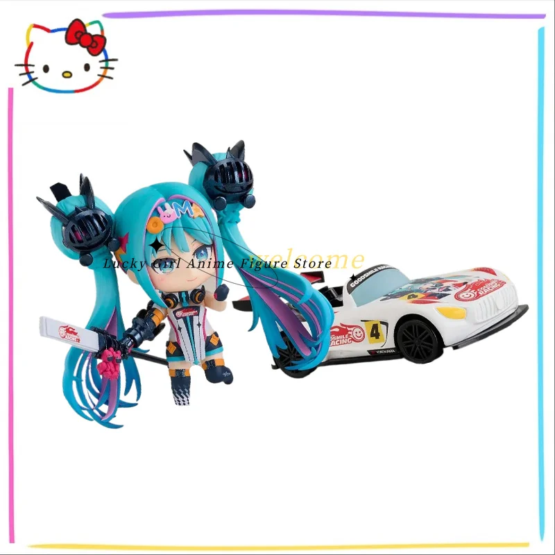 In Stock Original GSC Nendoron#2964 Piapro Hatsune Miku GT Project Racing Miku 2026 Ver.10CM Anime Movable Doll Figure Toy