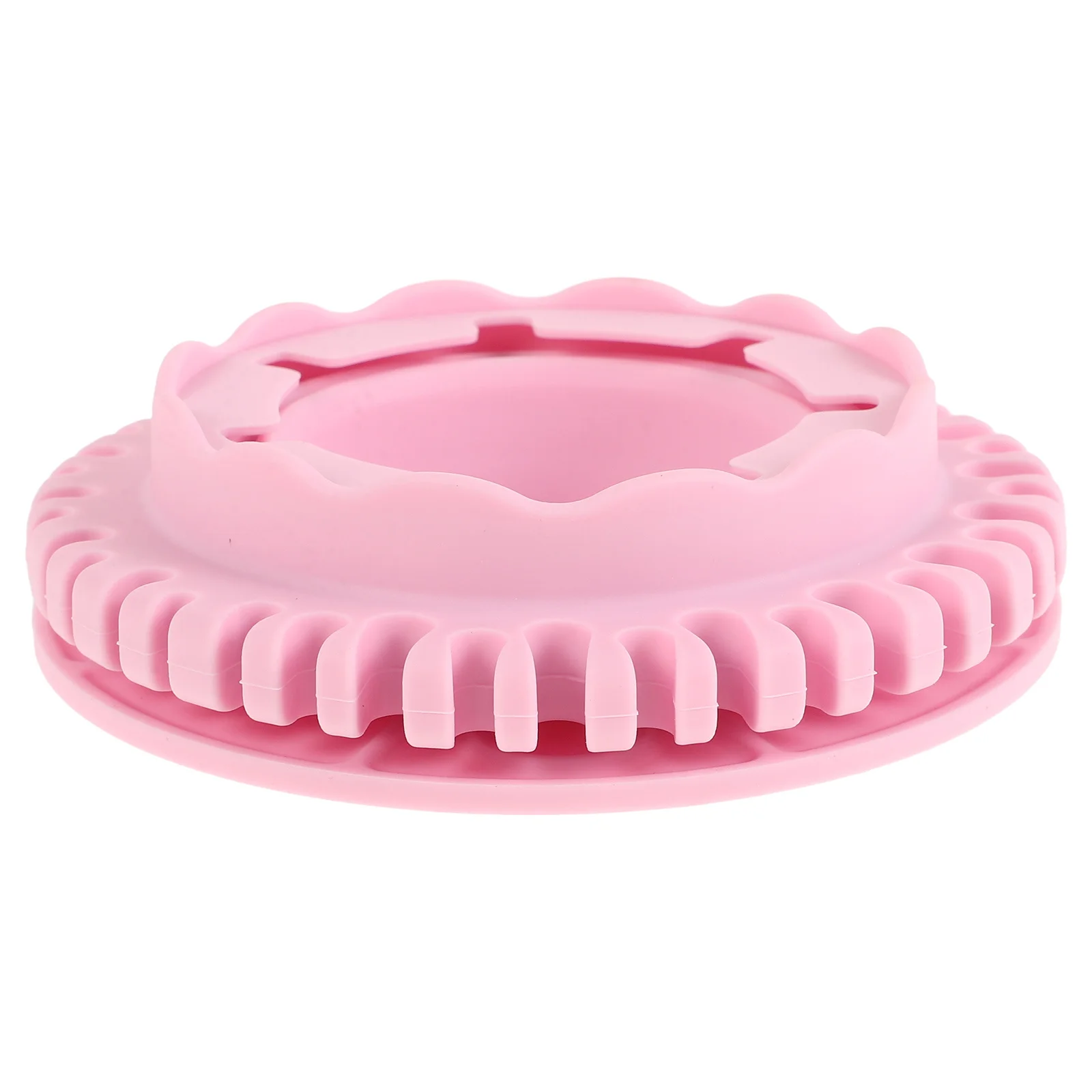 

Makeup Brush Cleaner Bowl Foldable Silicone Sponge and Puff Washing Box Compact Travel Size Beauty Tool Cleaning Container with