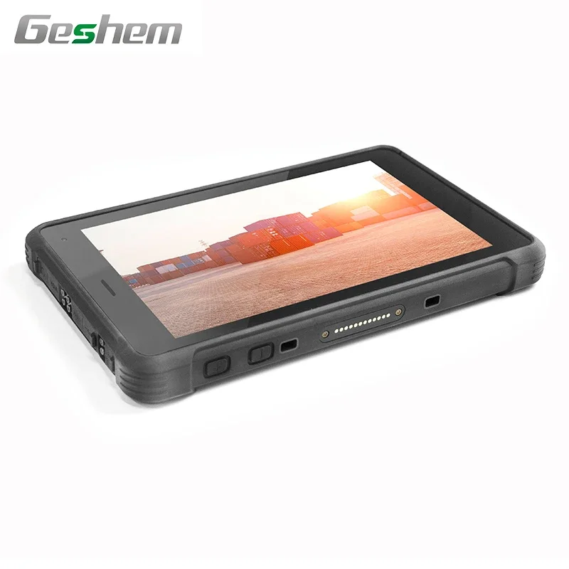 Rugged Tablet PC for Sunlight Readable 1000 Nits Display with Removable NFC IP67 Waterproof Fingerprint Scanner for Android
