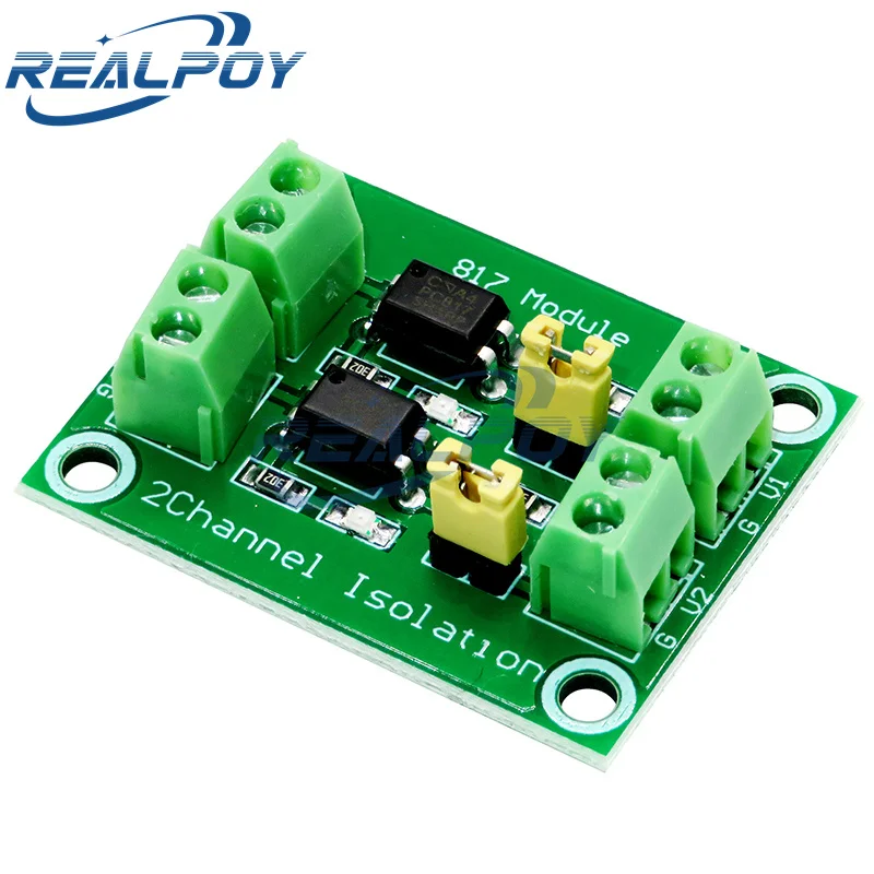 PC817 2 4 8 Channel Optocoupler Isolation Board Voltage Converter Adapter Module 3.6-30V Driver Photoelectric Isolated Module image 4