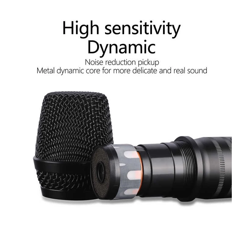 High Quality Power Bluetooth Audio Mixer With Wireless Microphone Mixer With 2 Microphones For Karaoke