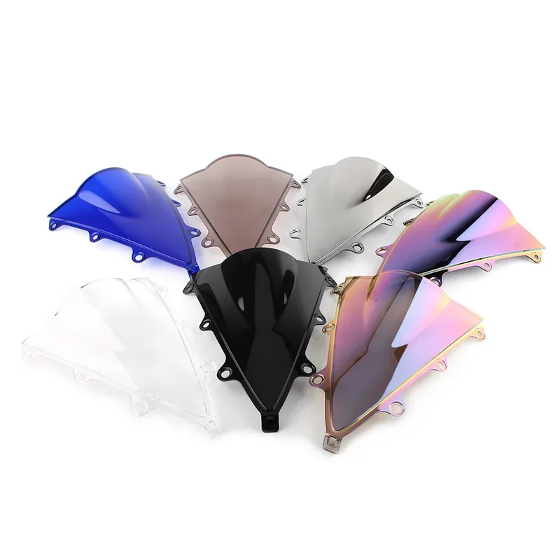 

Motorcycle Windshield Double Bubble Windscreen For Honda CBR 300R 2014 2015 2016 2017 CBR300R 2014-2017