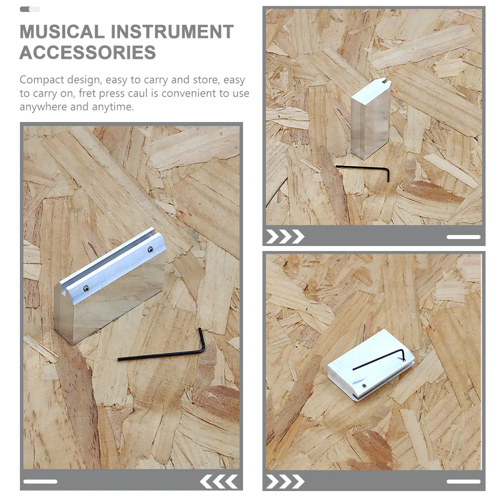 

Guitar Repair Tools Fret Acoustic Press for Accessories Clamping Caul Luthier Lamination