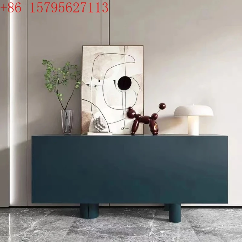 

TQH Modern Creative Side Cabinet Living Room Corridor Entrance Cabinet Shoe Cabinet Dining Room Paint Locker