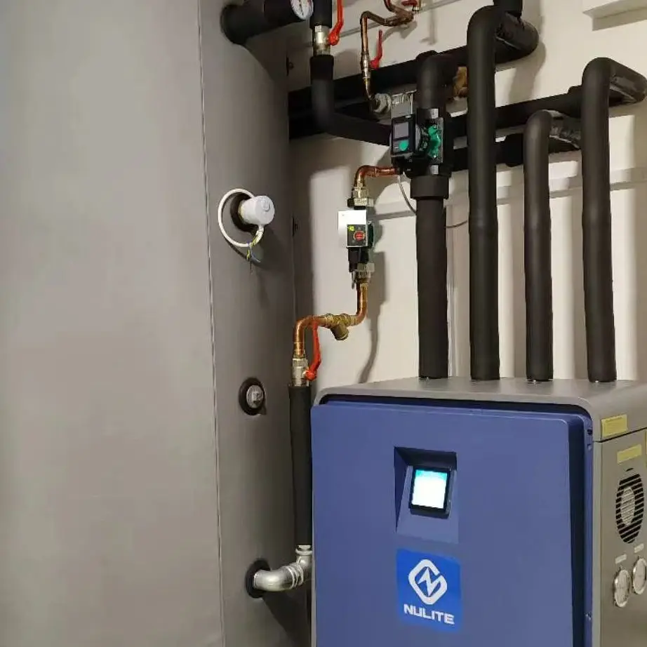 New Energy High Efficiency 20kw Geothermal Water to Water Heat Pump Ground Source 220v 380v