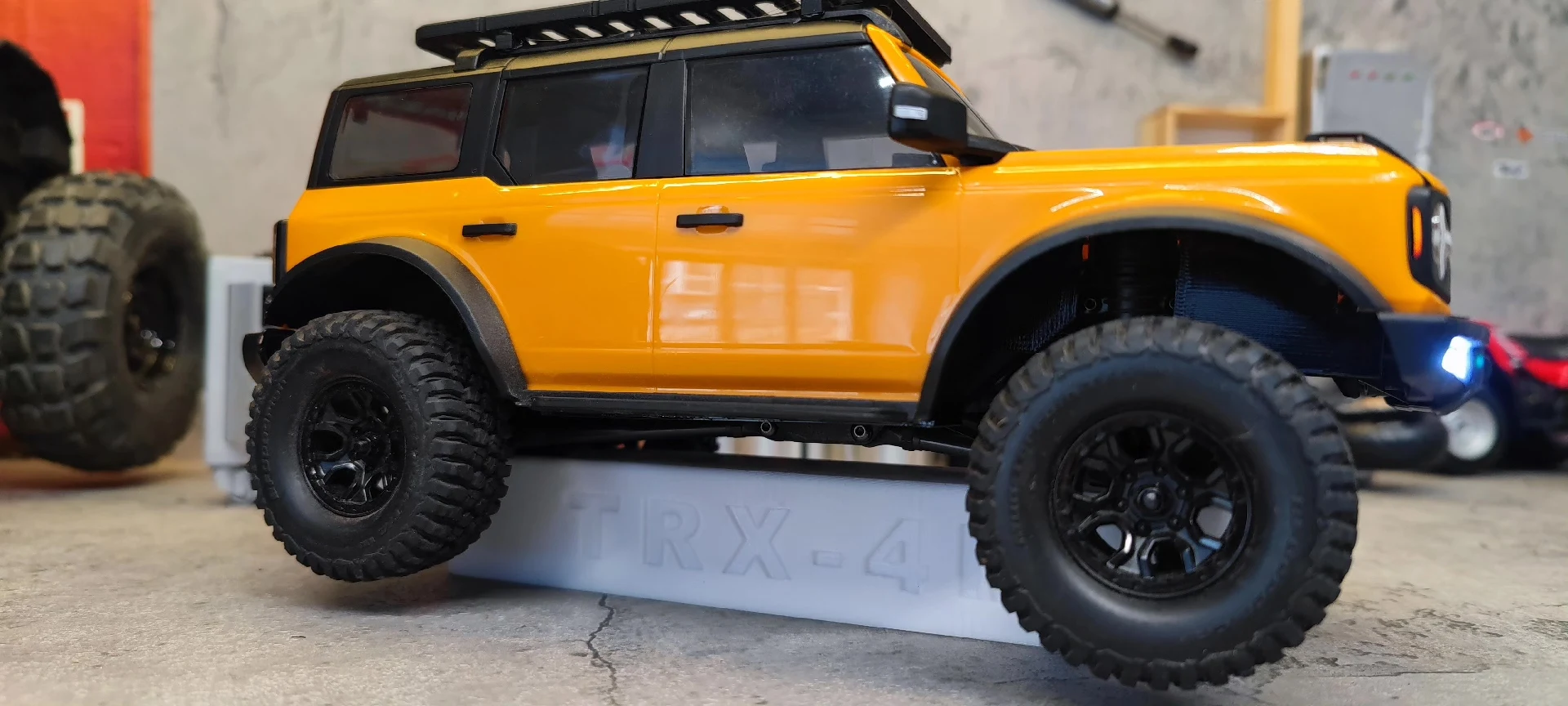 For Traxxas TRX-4M Bronco1/18Full-Wrap Mud Flaps front and rear mudguards + side panels Integrated Design RC Scale Upgrade Parts