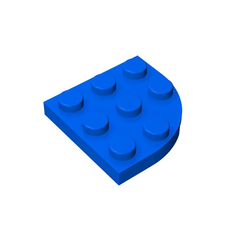 50 Stück Moc 30357 Runde Eckplatte 3x3 für Bausteine Teile DIY Lehrreiches Technik-Zubehör Geschenk Lehrreiches Spielzeug – Detail 11