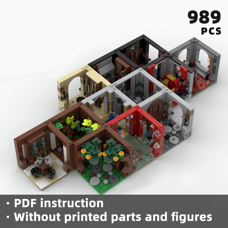 

vignette for 66765 classic dungeon game movie figures display stand diorama blocks collection scene blocks accessories accessory