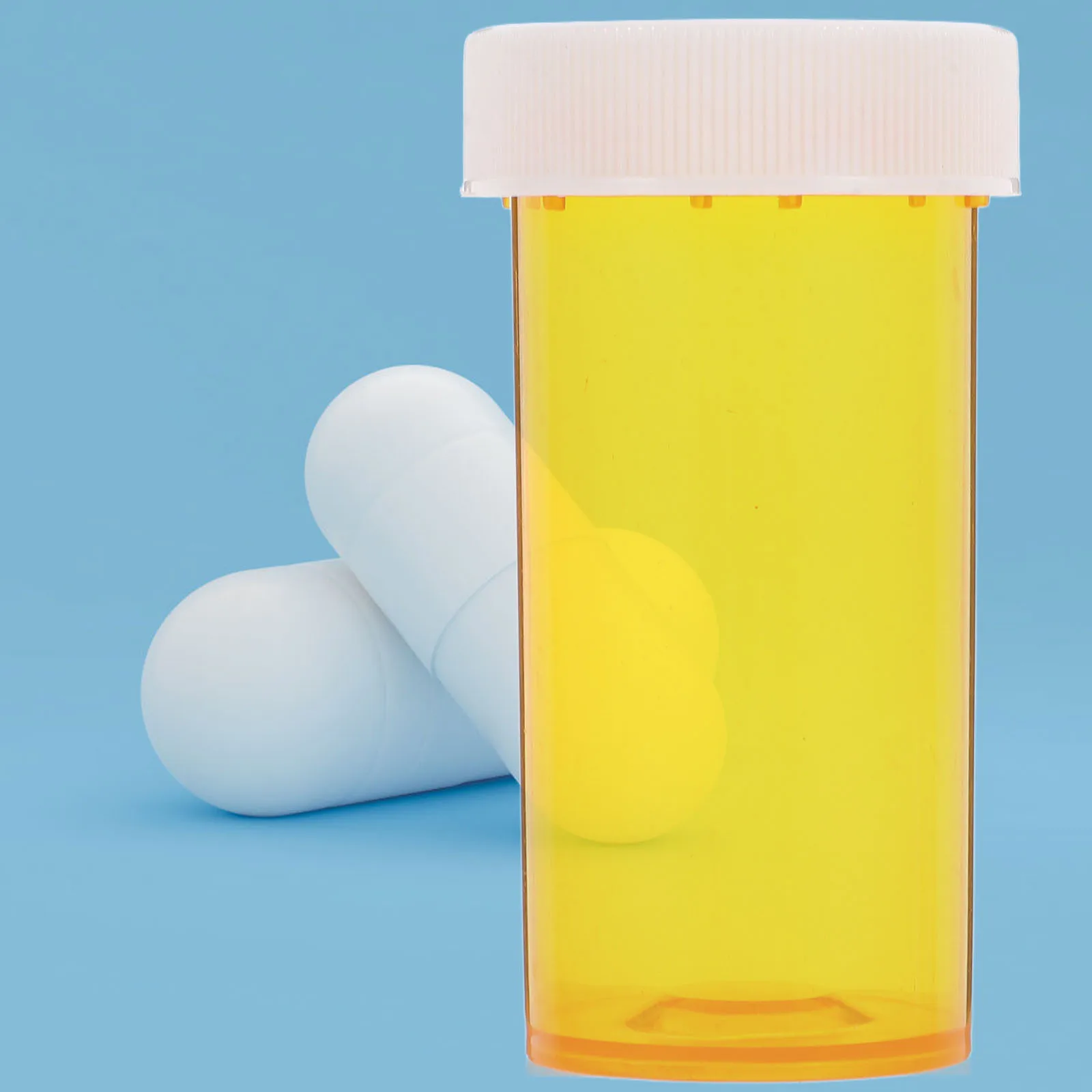 

25Pcs Health Supplement Packaging Bottles Durable PP Travel Medicine Containers Childproof Cap Portable Protective Medicine