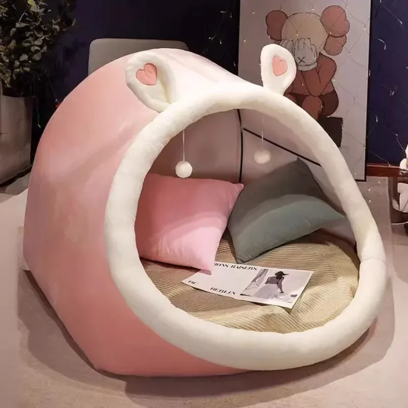 Luie persoon bank op de grond kattennest kerstkussens zitkussen schattig oversized volwassen kind pluche tent gezellig huis