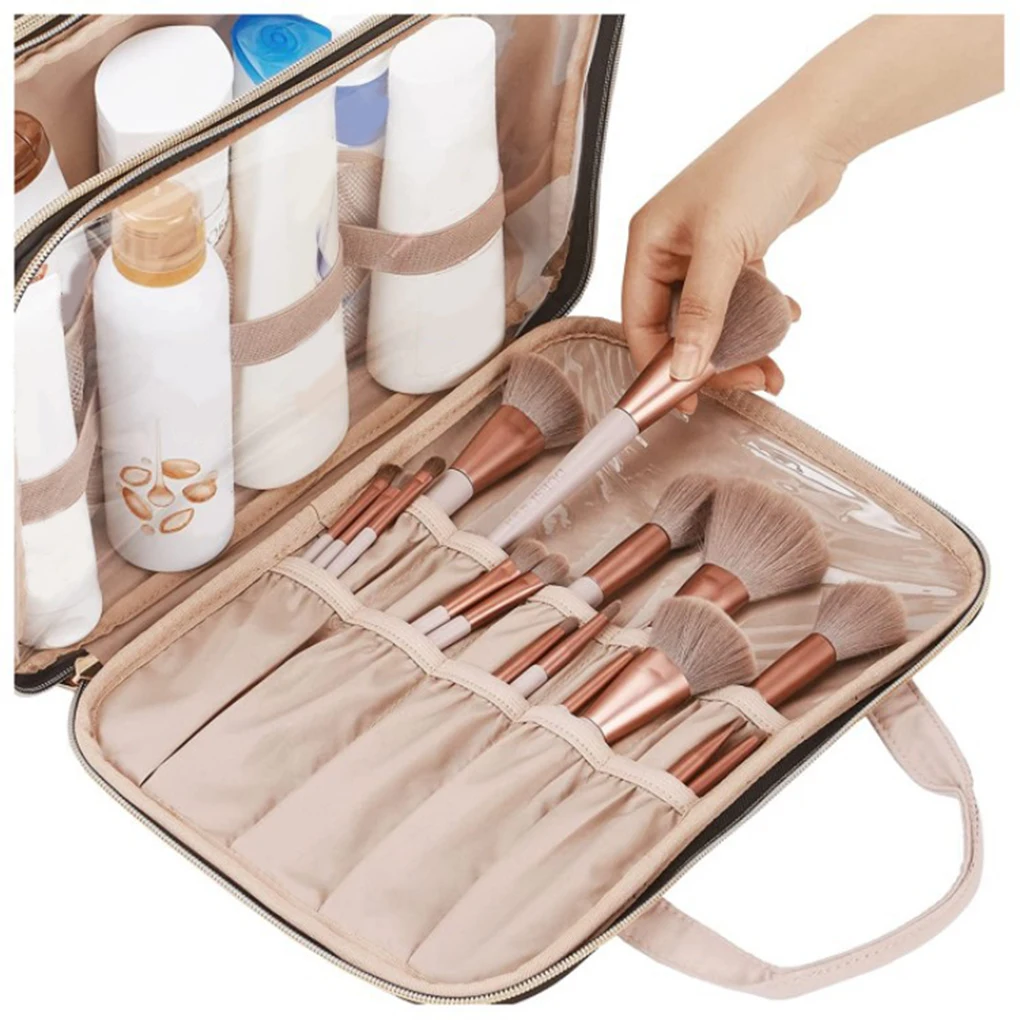 Space-saving Travel Cosmetic Bag - Vacuum-sealed And Durable Easy To Cosmetic Bags For Women