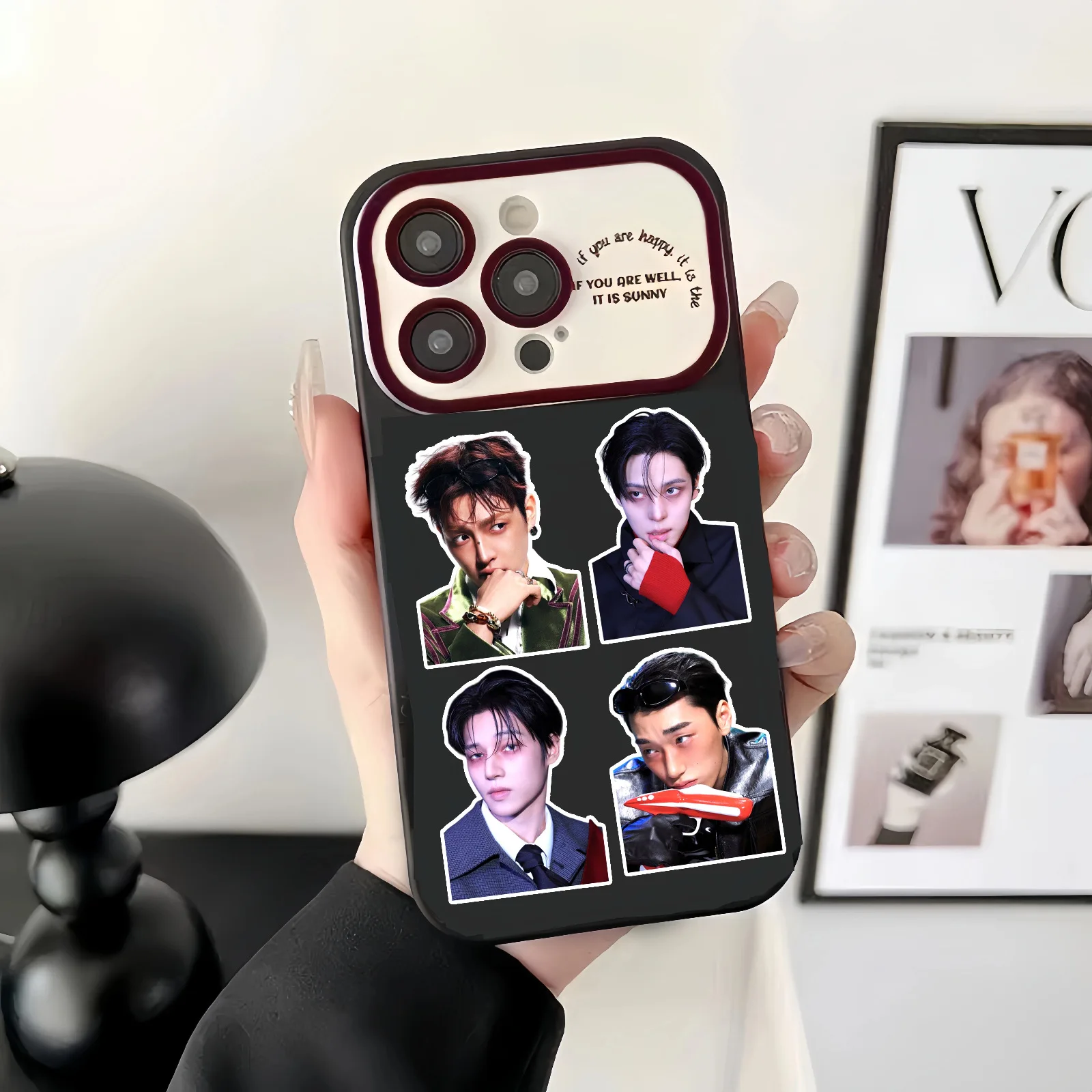 100 K-pop Boy Group GOLDEN HOUR Part 5 Sticker Star Photo Stickers Luggage Decoration Stickers Fan Support Gift