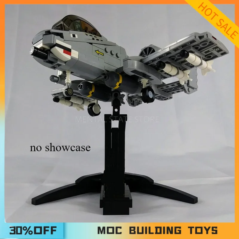 419PCS MOC Little Brrrrrt Combat aircraft Model Building Blocks Bricks DIY Creative Assembly Toys Holiday Gifts