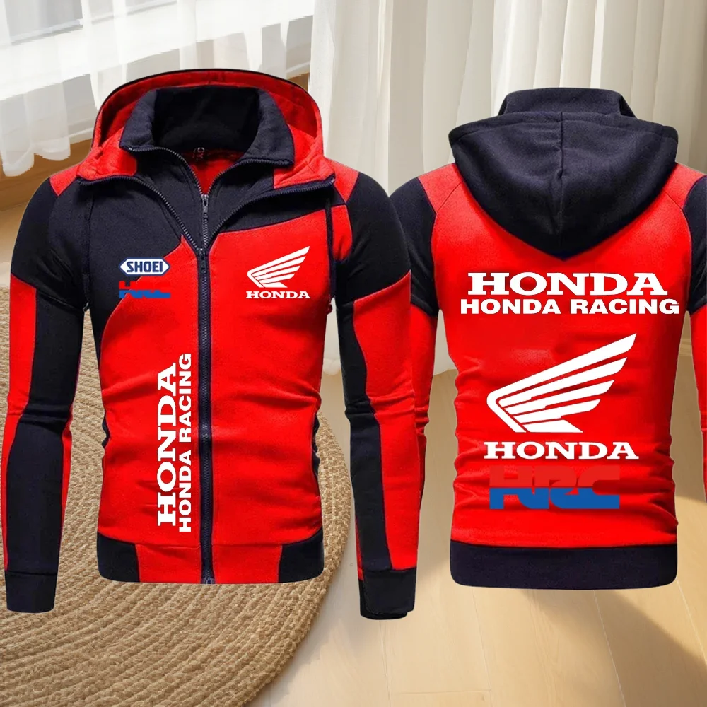 HONDA ウィングロゴ フーデッドジャケット バイク HONDA ウィングロゴ フーデッドジャケット