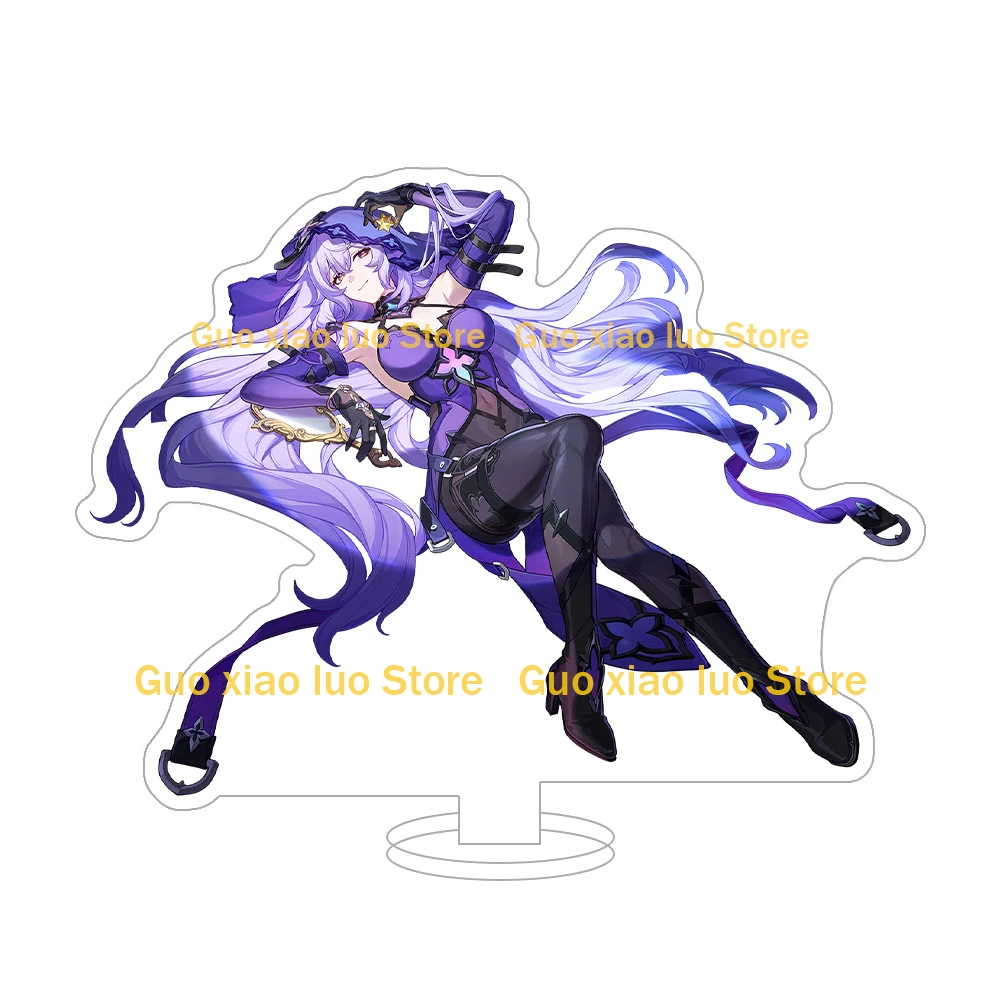 New Honkai Star Rail Sunday The Dahlia Topaz Hanya Rappa Huohuo Sparxie Aglaea Black Swan Anaxagoras Acrylic stand keychain Toy 