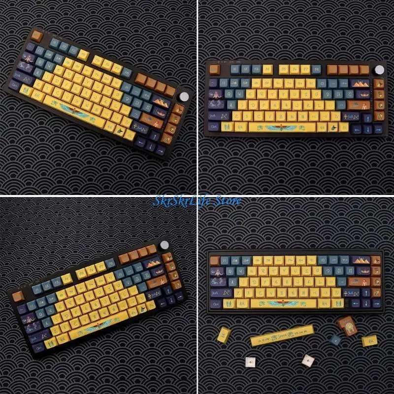

E65E XDA Profile Colorful Keycap PBT Dye Sublimation Set for Mechanical Keyboard