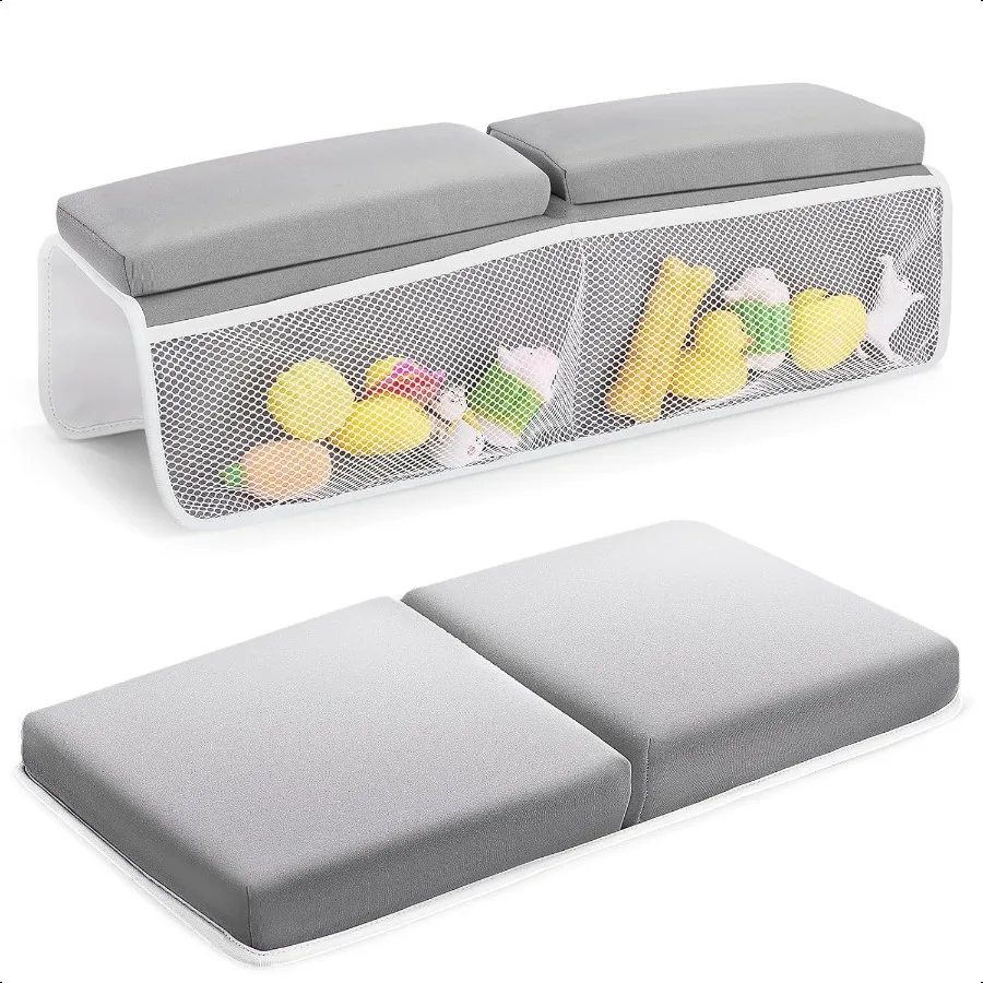 

Baby Bath Kneeler and Elbow Rest Pad Set Bathtub Kneeling Pad Baby Accories for Bath Relieve Your Knees and Elbows
