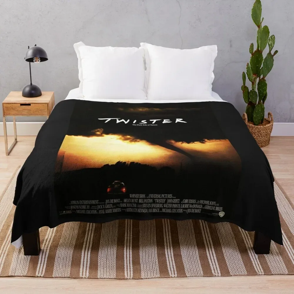 

Twister Poster Throw Blanket Luxury Brand Tourist Blankets