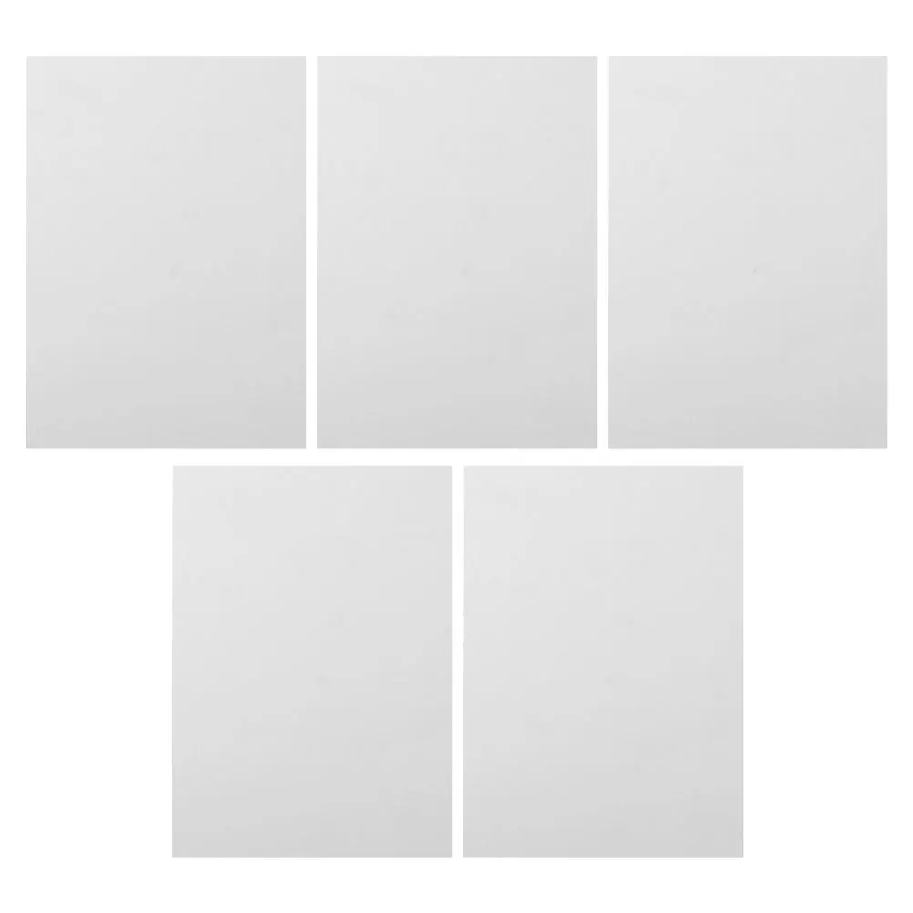 5Pcs Sublimation Metal Blanks Aluminum Alloy Sublimation Blank Boards for Photo Poster Sign DIY Crafts