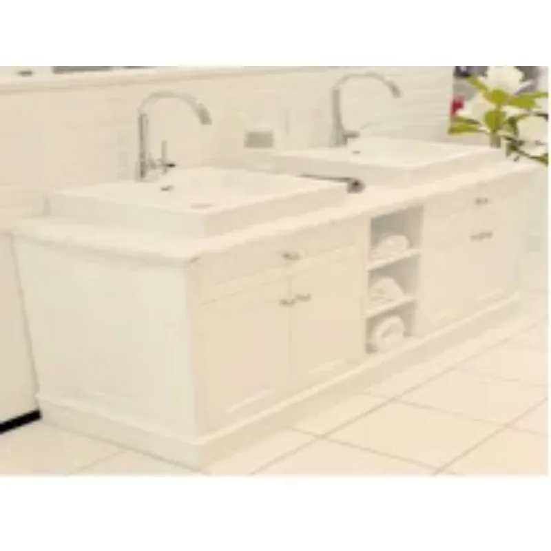 Modern White Waterproof Bathroom Storage Cabinet Washbasin Vanity Cabinet Wall Mounted Space Saver with Shelves And Drawer