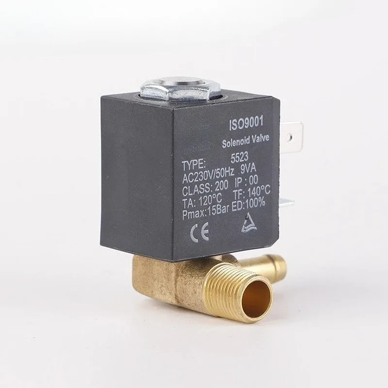

5523 Steam Ironing Machine Solenoid Valve, Right Angle Micro Valve, Gas Heater Valve