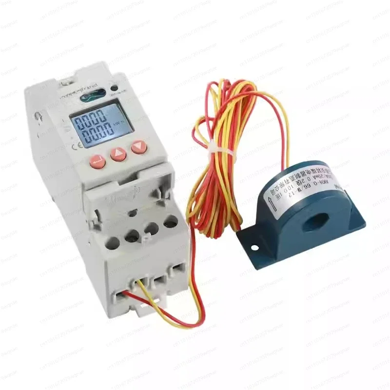 Smart DIN Rail Meter DDSD1352, Single-Phase Power Analyzer with RS485 Modbus for Load Profiling