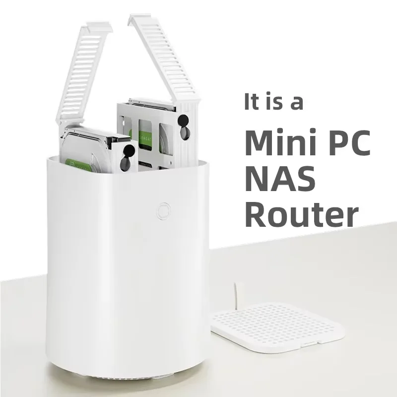 NAS-Firewall-Router WLAN 6 AMD R7 5285U N100 DDR4 M.2 NVME 2280 Pfsense Linux Windows 11 Industriecomputer