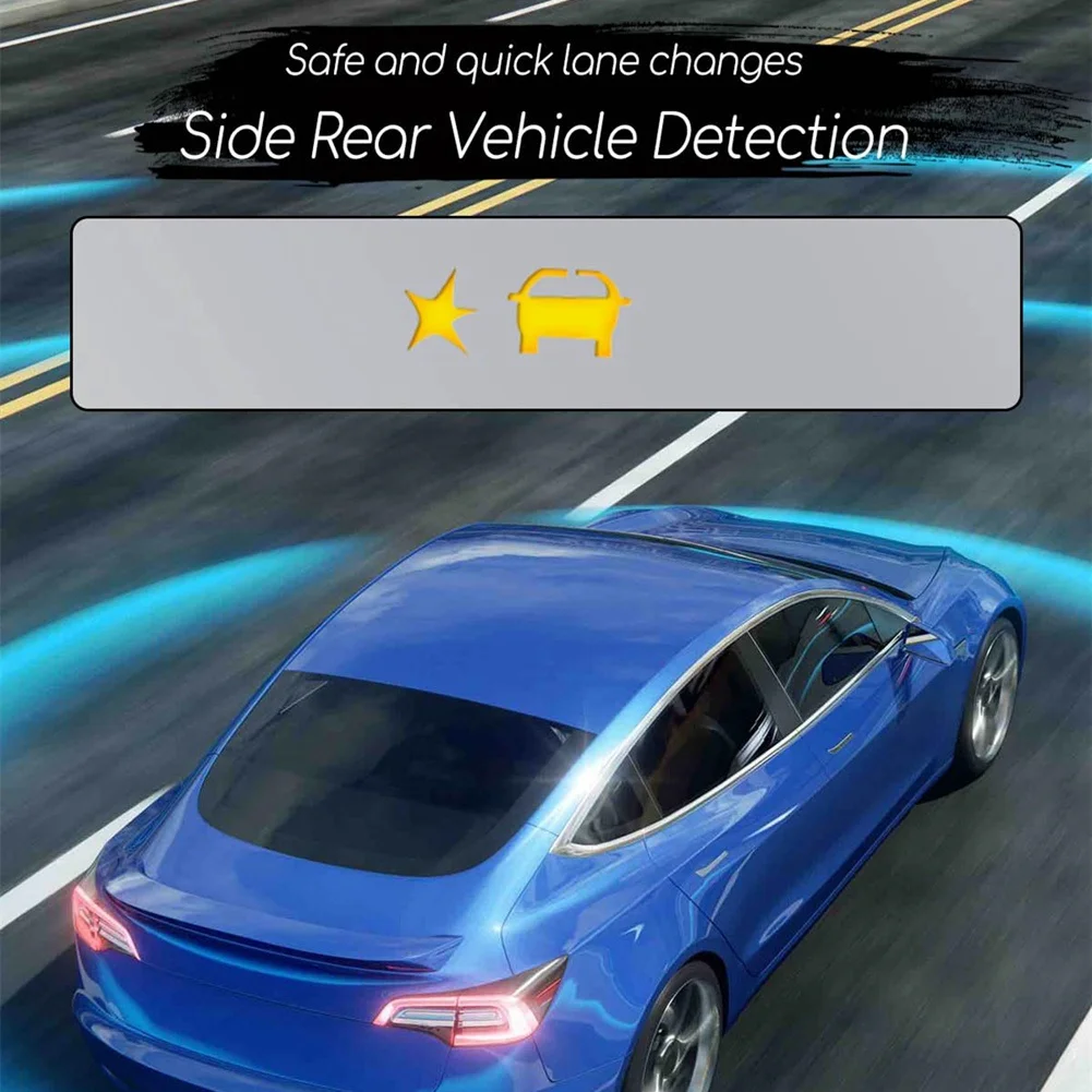 

Элегантное зеркальное полотно для зеркала заднего вида GMC Yukon, Cadillac Escalade, Suburban 2015-2020, с электроприводом, обогревом и функцией контроля слепых зон