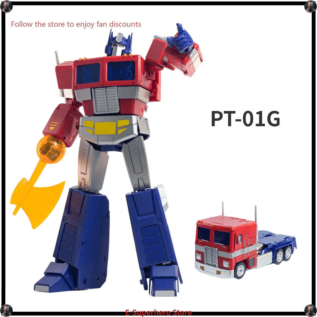 In Stock  Transforming Toys Pangu Model PT PT-01G PT01G OP Commander 45cm  Anime Action Figures  Collection Gifts