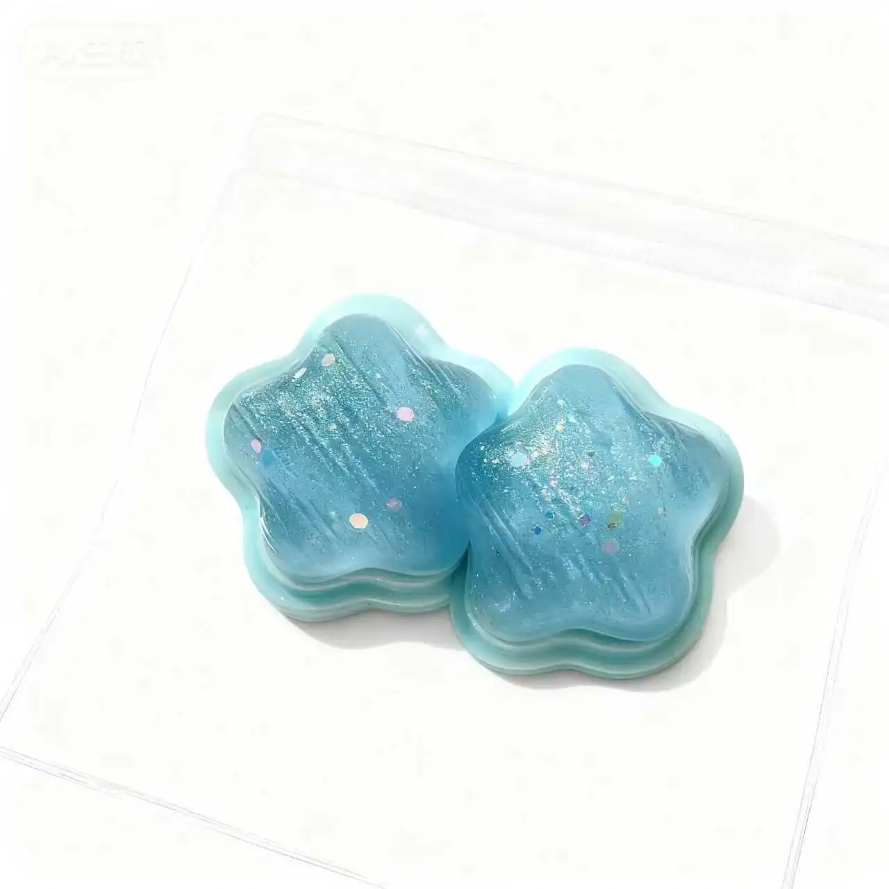 ZOCO Squeezing Blue Star Ultra Soft Pinch Toy Fun Stress Relieving Fingertip Top Soothing Anxiety Emotions (Ideal Holiday Gift)