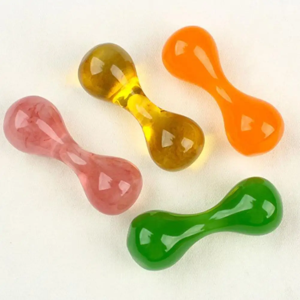 Resin Finger Exerciser Joint Mobility Trainer Hand Massage Tool Acupressure Finger Dumbbell Stress Relief Finger Relaxation Tool