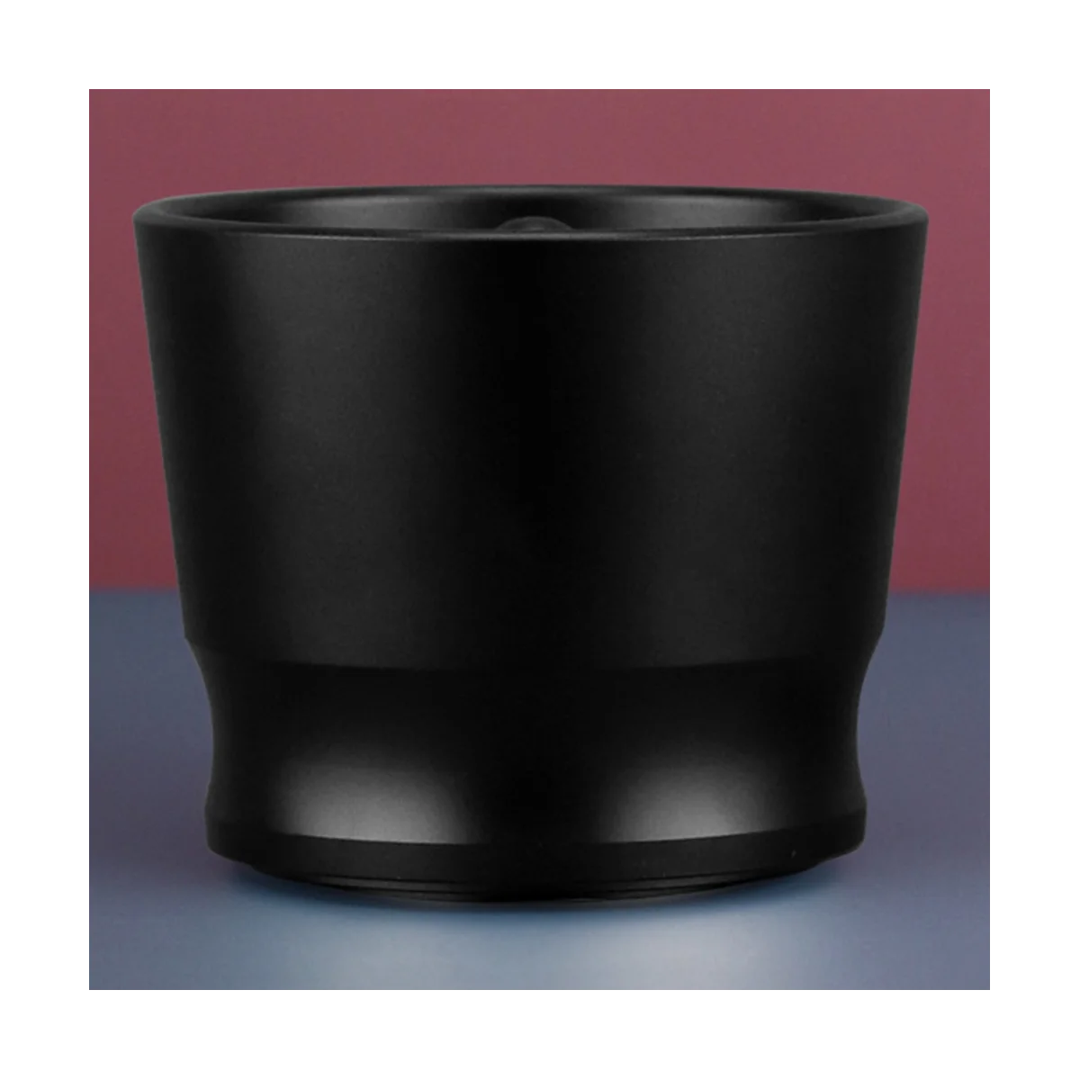 Grinder anello di dosaggio intelligente in alluminio per ciotola di fermentazione raccoglitrice di polvere di caffè Espresso Barista Tool 58mm nero