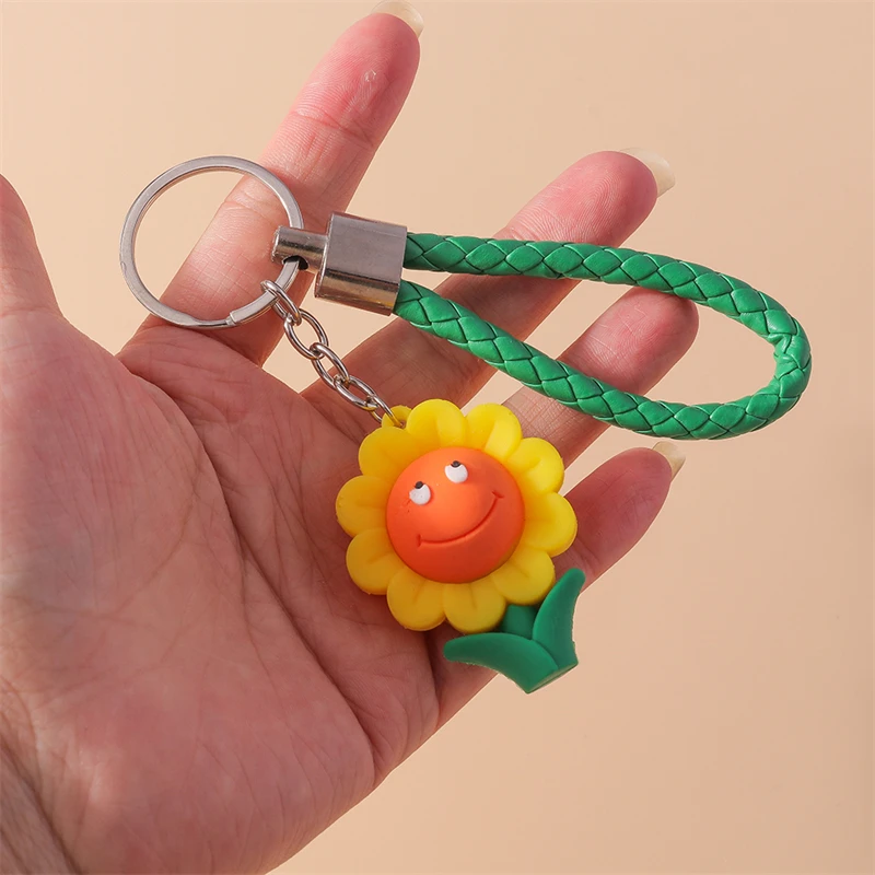 Niedlichen Tier Schlüsselanhänger Cartoon Harz Ente Charms Schlüsselanhänger Frauen Männer Auto Schlüssel Handtasche Anhänger Schlüssel Ketten DIY Schmuck Zubehör – Detail 11