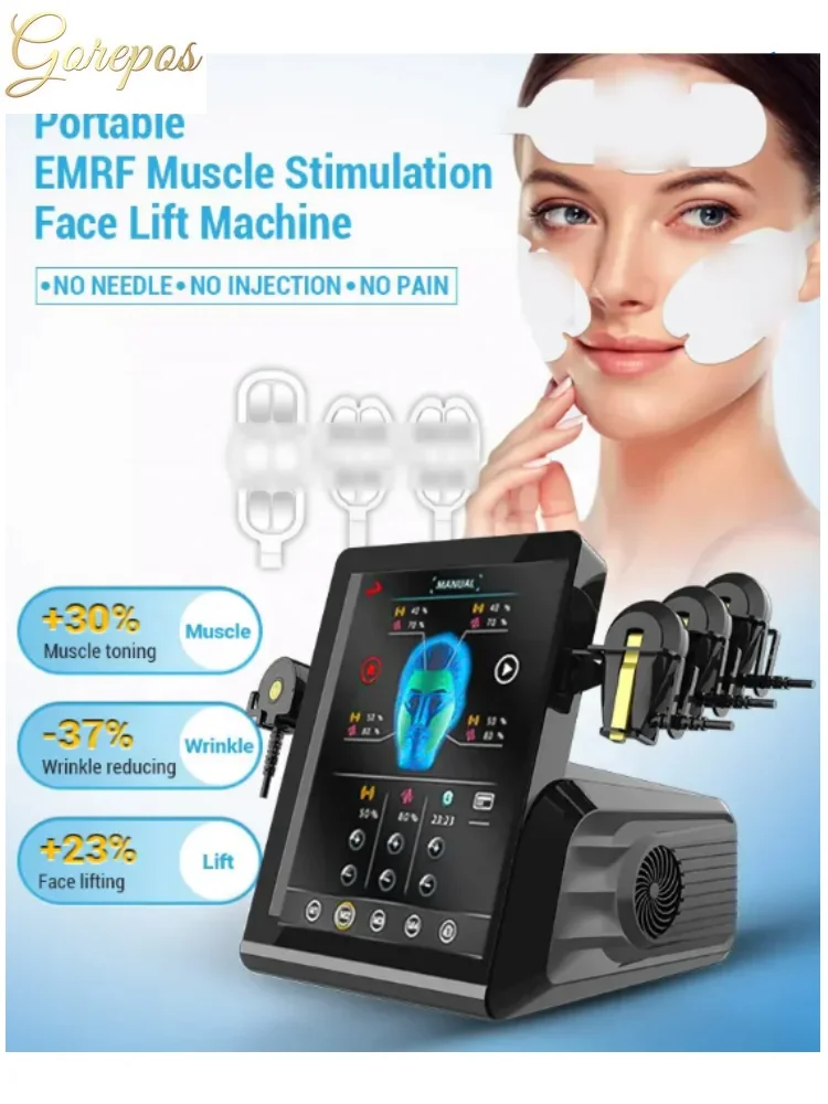 

EMrf Muscle Machine Face Liftting Facial Painless RF Heat Energy Output Strong Pulsed Magnetic Non-invasive Lift Wrinkle EMSzero