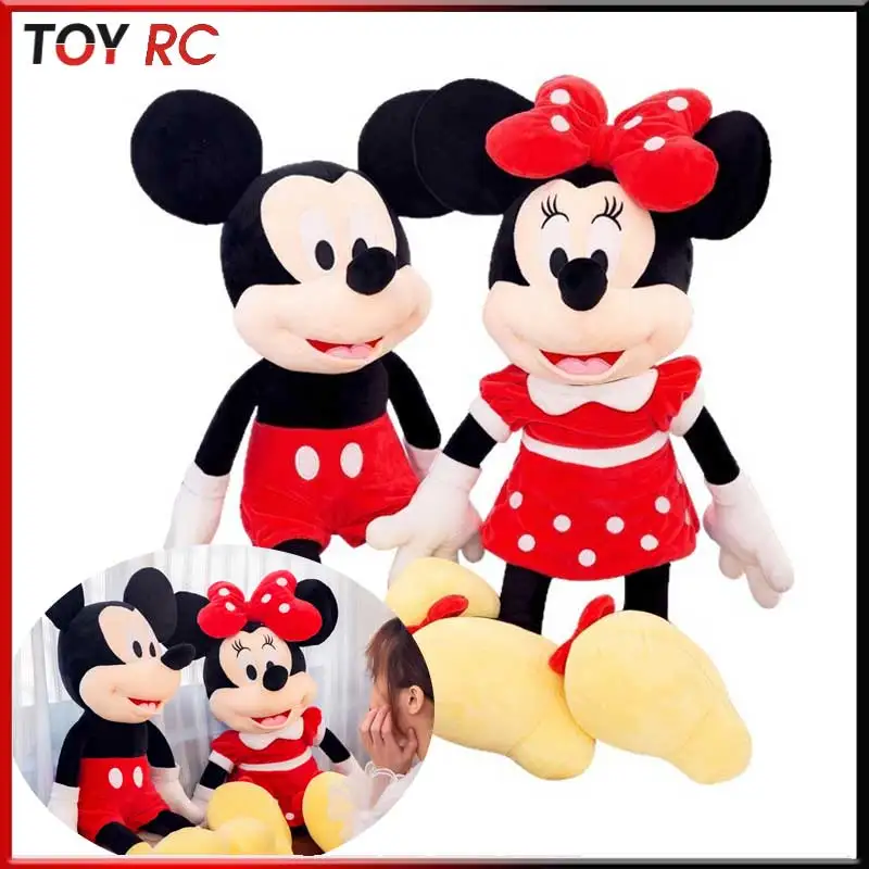 

Mickey Minnie Plush Stuffed Dolls Cute Cartoon Mouse Soft Toys Birthday Holiday Gifts For Kids Toddlers Children Wholesale
