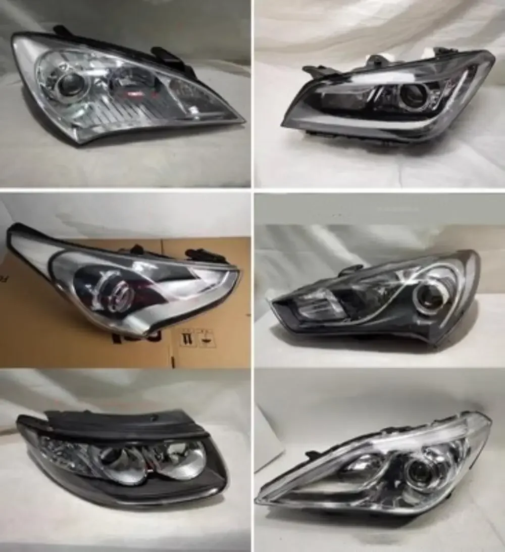 Car fron lamp led Headlight assembly for Hyundai Azera Equus ROHENS-Coupe DRL Daytime Running Light Turn Signal 2pcs
